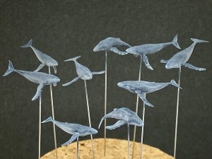 画像4: Fire Starter[FS-M11]1/700　Humpback Whale　ザトウクジラセット (4)