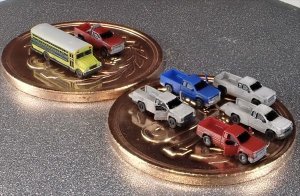 画像5: Fire Starter[FS-M17]1/700　アメリカンピックアップトラック セット (5)