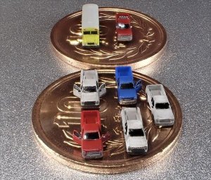 画像6: Fire Starter[FS-M17]1/700　アメリカンピックアップトラック セット (6)