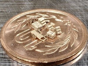 画像7: Fire Starter[FS-M18]1/700　米俵、味噌樽、大八車セット (7)