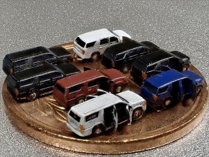 画像4: Fire Starter[FS-M20]1/700　アメリカンSUVセット (4)