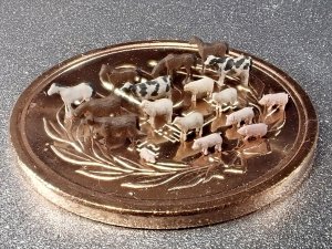 画像8: Fire Starter[FS-M9]1/700　動物セット (8)