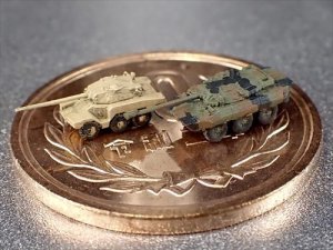 画像4: Fire Starter[FS-MF1]1/700　現用フランス軍　装輪車両セット (4)