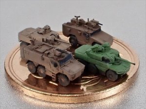 画像5: Fire Starter[FS-MF5]1/700　現用フランス軍　装輪装甲車両セット (5)