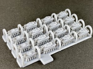 画像2: Fire Starter[FS-MG3]1/700　現用ドイツ軍 レオパルド1　セット　 (2)