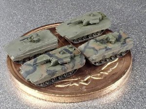 画像2: Fire Starter[FS-MG4]1/700　現用ドイツ軍 歩兵戦闘車セット (2)
