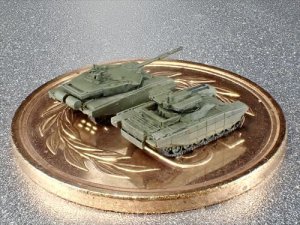 画像6: Fire Starter[FS-MR15]1/700　現用ロシア軍　T-90MS、BMPT-72ターミネーターセット (6)