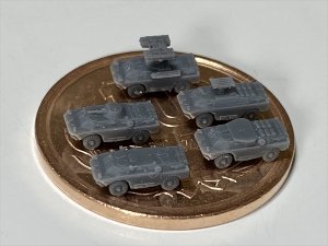 画像2: Fire Starter[FS-MR5]1/700　現用ロシア軍　BRDM-2セット (2)