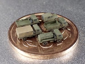 画像4: Fire Starter[FS-MR9]1/700　現用ロシア軍　GAZ-66 & UAZ-469セット (4)