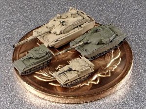 画像2: Fire Starter[FS-MUK3]1/700　現用英軍　戦車セット (2)