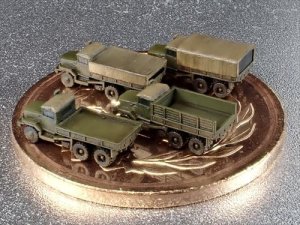 画像5: Fire Starter[FS-MUS18]1/700　現用米軍 M35トラック　セット (5)
