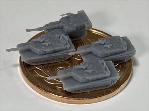 画像2: Fire Starter[FS-MUS1]1/700　現用米軍M1A1 エイブラムズセット (2)