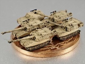 画像2: Fire Starter[FS-MUS27]1/700　現用米軍 M109A6パラディン&M992A2 セット (2)