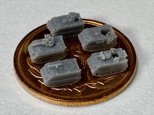 画像2: Fire Starter[FS-MUS6]1/700　現用米軍　M113セット1 (2)