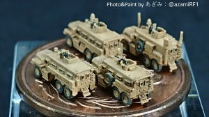 画像3: Fire Starter[FS-MUS9]1/700　現用米軍　クーガーMRAP 6x6セット (3)