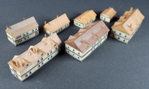 画像5: Fire Starter[FS-ST1]1/700　欧州建築物　住宅、商店セット (5)