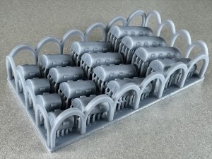 画像7: Fire Starter[FS-ST8]1/700　カマボコ兵舎セット (7)