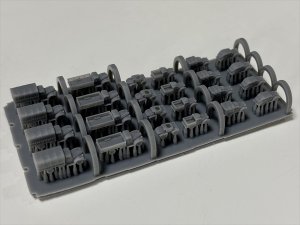 画像7: Fire Starter[FS-UK1]1/700　英軍車両セット　スカウトカー,オースティン,オースティントラック,シボレートラック (7)