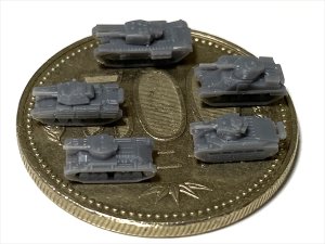 画像3: Fire Starter[FS-UK2]1/700　英軍戦車EARLYセット　 (3)