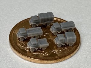 画像2: Fire Starter[FS-UK4]1/700　英軍車両CMPセット (2)