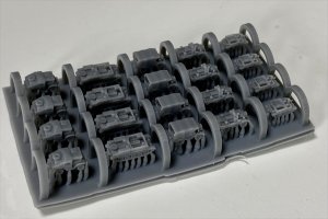 画像3: Fire Starter[FS-UK5]1/700　英軍牽引車両セット (3)