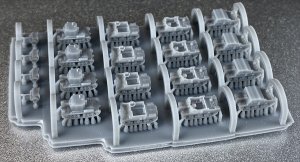 画像6: Fire Starter[FS-UK7]1/700　英軍 自走砲火砲セット　 (6)