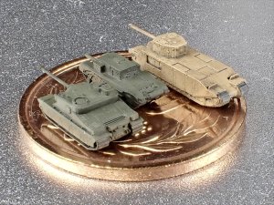 画像7: Fire Starter[FS-UK9]1/700　英軍試作車両セット　 (7)