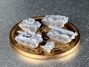 画像3: Fire Starter[FS-US13]1/700　米軍 自走砲 セット (3)