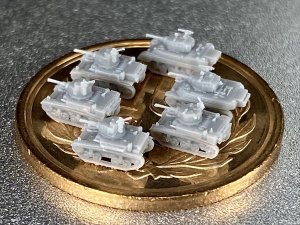 画像3: Fire Starter[FS-US14]1/700　米軍 軽戦車 セット (3)