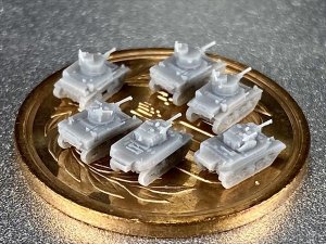 画像4: Fire Starter[FS-US14]1/700　米軍 軽戦車 セット (4)