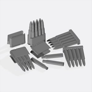 画像2: Fire Starter[FS-US1_35]1/35  米軍 30-06 弾薬セット (2)