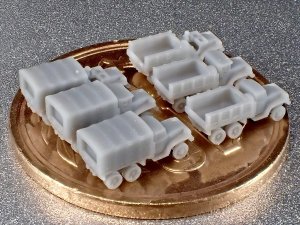 画像6: Fire Starter[FS-US2]1/700　米軍車両セット2 GMCトラック (6)