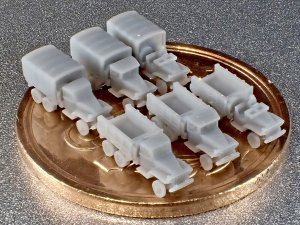 画像7: Fire Starter[FS-US2]1/700　米軍車両セット2 GMCトラック (7)