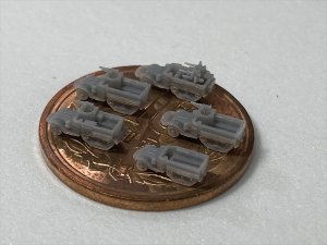 画像3: Fire Starter[FS-US9]1/700　米軍ハーフトラックセット (3)