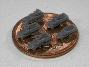 画像4: Fire Starter[FS-US9]1/700　米軍ハーフトラックセット (4)