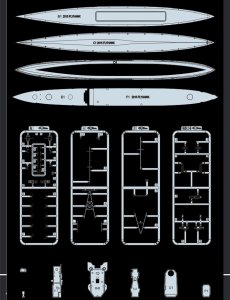 画像4: フライホーク[FLYFH1111]1/700 中国海軍軽巡洋艦重慶 (4)