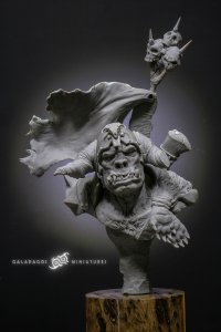 画像6: ガラパゴスミニチュア[GP-B002]1/10胸像 カザットドラム 破滅への戦鼓 (6)