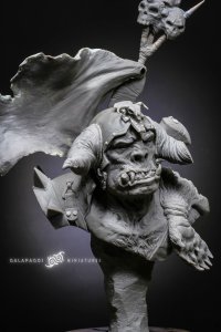 画像10: ガラパゴスミニチュア[GP-B002]1/10胸像 カザットドラム 破滅への戦鼓 (10)