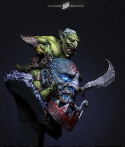 画像2: ガラパゴスミニチュア[GP-B005]1/10胸像 攻城の巨人 (2)