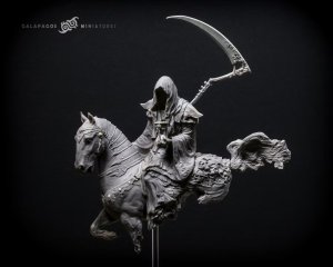 画像6: ガラパゴスミニチュア[GP-F02]1/20(90mm) ハービンジャー 死を告げる者 (6)