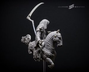 画像9: ガラパゴスミニチュア[GP-F02]1/20(90mm) ハービンジャー 死を告げる者 (9)