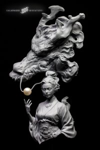 画像1: GALAPAGOS MINIATURES[GP-B013]1/10胸像 オリン (1)