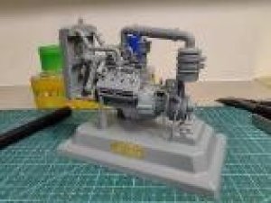 画像5: ゲッコー・モデル[GEC16GM0017]1/16 ユニバーサル・キャリア Mk.I & II用V8エンジン (5)