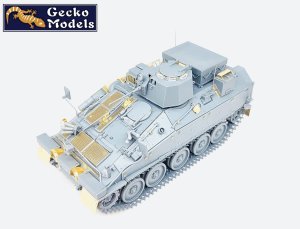 画像7: ゲッコー・モデル[GEC35GM0057]1/35 英軍 FV103 スパルタン APC w/ODIN砲塔 (7)
