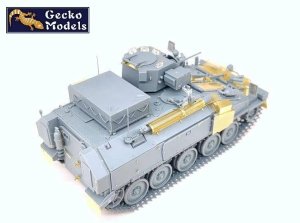 画像17: ゲッコー・モデル[GEC35GM0057]1/35 英軍 FV103 スパルタン APC w/ODIN砲塔 (17)