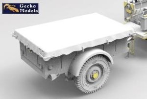 画像8: ゲッコー・モデル[GEC35GM0076]1/35 英国陸軍 FV18001 マークI4x4 ユーティリティビークル (前期型)w/10-cwt トレーラー 朝鮮戦争 (8)