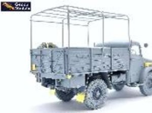 画像5: ゲッコー・モデル[GEC35GM0098]1/35 ベッドフォード OXD 30cwt 4x2GS トラック (木製荷台タイプ) (5)