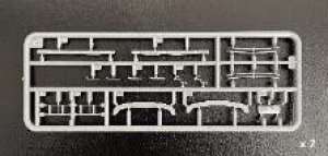 画像8: ゲッコー・モデル[GEC35GM0113]1/35 サイゴン ランブロ550 シャトル三輪自動車w/休憩中の運転手1960〜70年代（2両セット、フィギュア1体） (8)