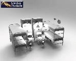 画像3: ゲッコー・モデル[GEC35GM0116]1/35 米軍基地 コンテナ兵舎(ベトナム戦争) (3)