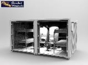 画像4: ゲッコー・モデル[GEC35GM0116]1/35 米軍基地 コンテナ兵舎(ベトナム戦争) (4)